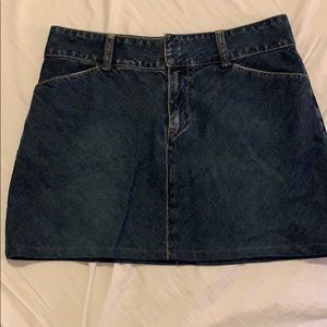 Old Navy jean mini skirt
